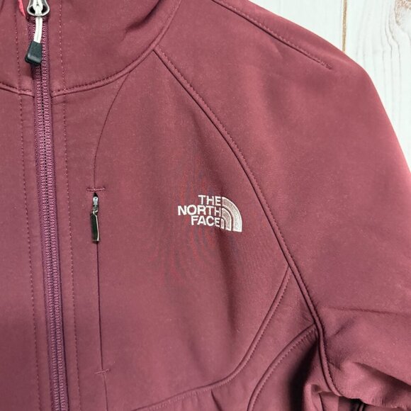 The North Face Apex Bionic Softshell Jacket Women’s S Brick Red EUC - Picture 2 of 11